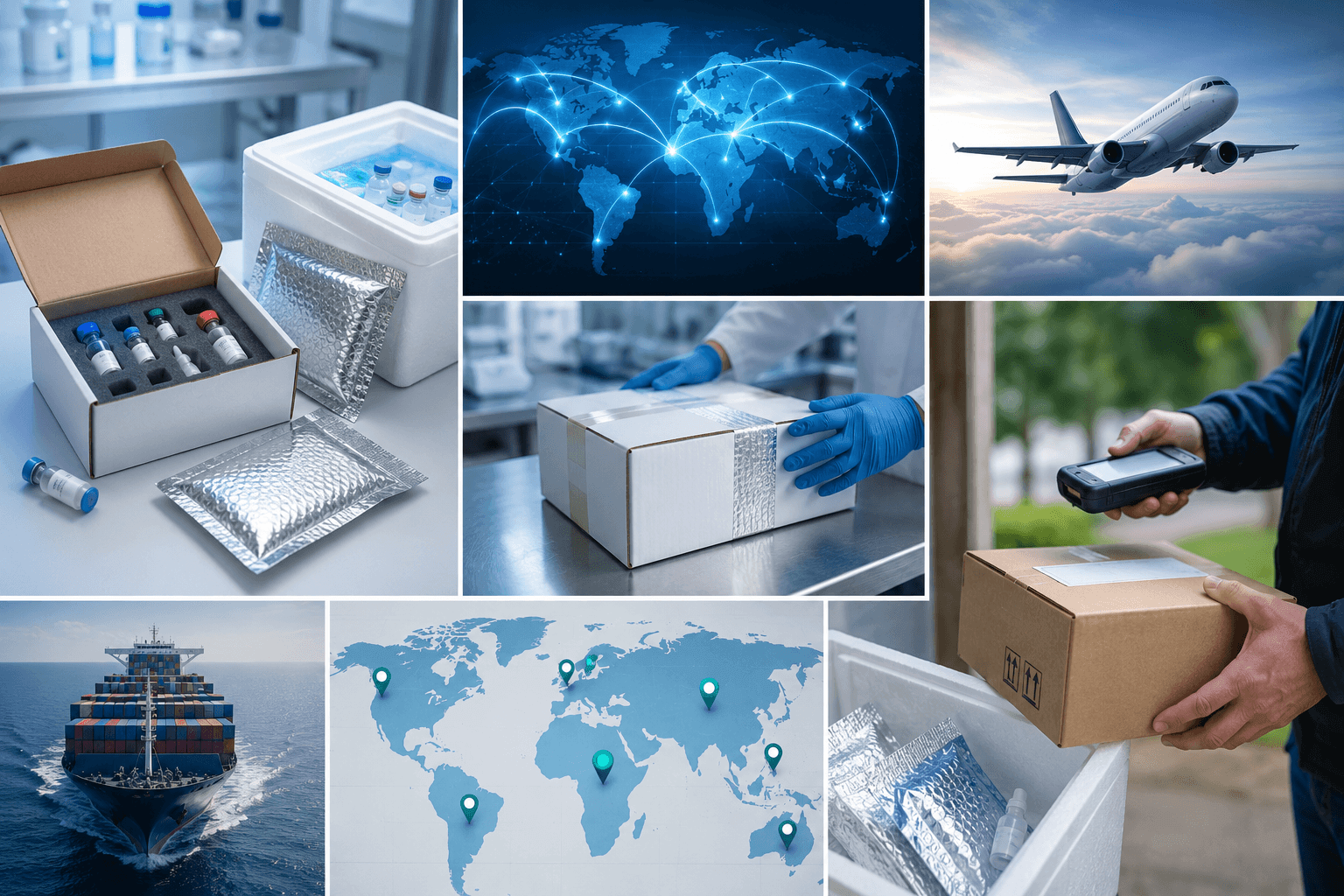 Worldwide Shipping and Research Support