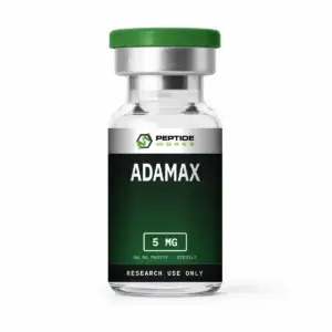 Adamax research peptide vial
