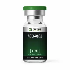 AOD-9604 research peptide vial